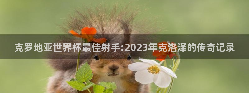 世界杯预选赛欧洲区赛程：克罗地亚世界杯最佳射手:2023年克洛泽的传奇记录