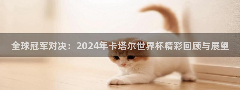 世界杯直播高清：全球冠军对决：2024年卡塔尔世界杯精彩回顾与展望